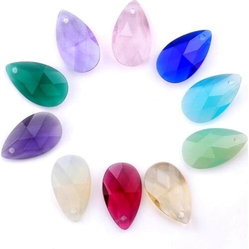 13x22mm Opal color 6106 Pear-shaped Pendant Austria glass beads crystal rhinestones crystal drop pendant rhinestones charms for