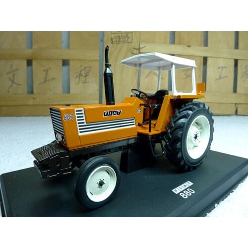 RE P 1:32 Fiat 880 (REP078) Tractor Alloy Metal Diecast Cars Model Toy Vehicles For Children Boy Toys
