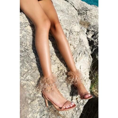 SHANS Ten Rengi İncili Ayakkabı Aksesuarı