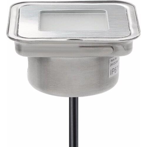 Stainless Steel IP67 Outdoor LED Deck Light for Garden Patio Stairs Path Lighting Waterproof Underground Lamp F105