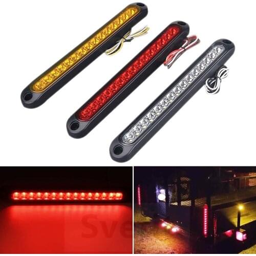 12V 24V High Position Brake Light For Truck Trailer LED Tail Lights Stop Signal Lamp For Jeep Wrangler Nissan Hyundai Car RV