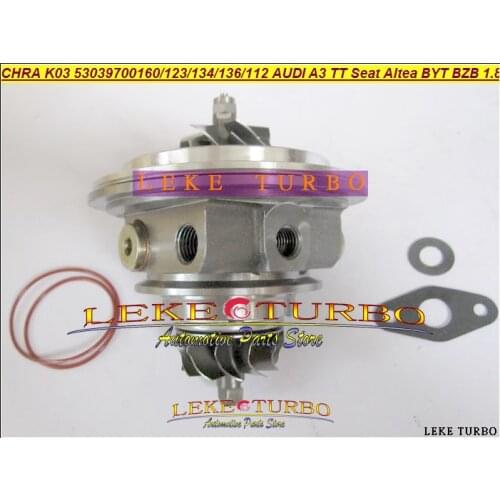 Turbo CHRA Core K03 53039700160 53039700134 53039700136 53039700123 06J145701R 06J145701J For AUDI A3 TT Seat Altea BYT BZB 1.8L