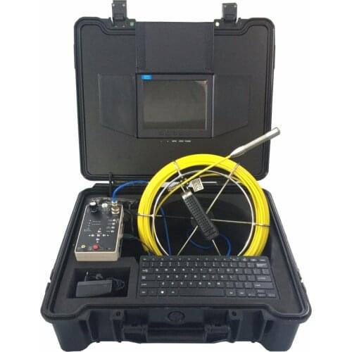 16mm pipe camera waterproof sewer drain inspection camera with 20m fiberglass cable V8-1088DK