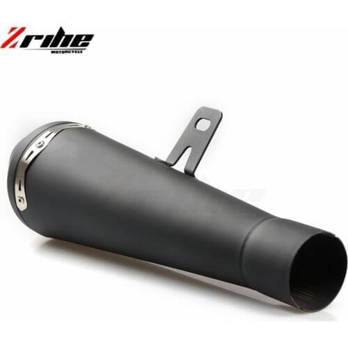 For 36-51MM Universal Motorcycle Exhaust Motorbike Exhaust Pipes Bike Muffler For Honda CB 599 919 CBR 600 250 400 900RR VTX130