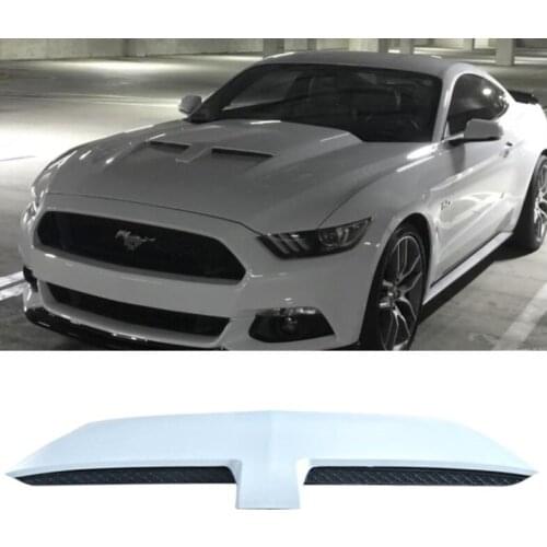 High quality PP material Front Bumper Engine Hood Vent Cover Decorative For Ford Mustang 2015 2016 2017