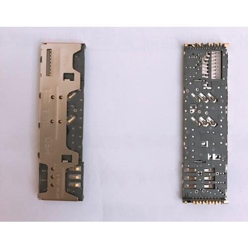 10pcs/Domestic brand shanzhai machine Three in one Mobile phone card seat Sim card slot