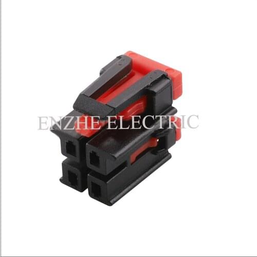 50SET auto female Connector plug terminla jacket auto Plug socket 4 pin Oxygen sensor wiring harness plug DJ7047Y-1.5-21