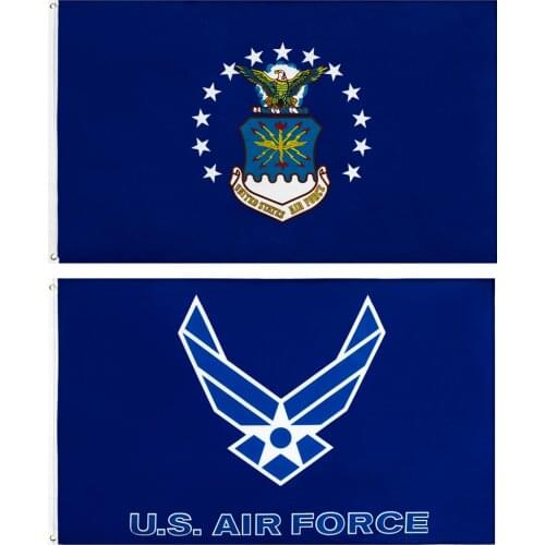 60x90cm/90x150cm US Air Force Flag 2x3ft/3x5ft USAF USA Military Banner