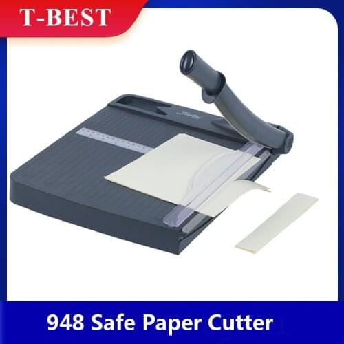 948 Safe Storage Paper Cutter Centimeter And Inch Double Use Paper Trimmer Drawer Storage 12'' Cut Length 16 Sheets Capacity