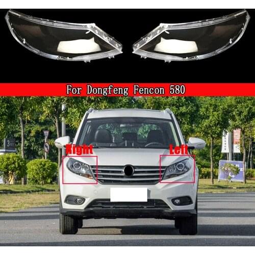 Auto Head Light Case For Dongfeng Fencon 580 Car Headlight Cover Lampcover Lampshade Lamp Glass Lens Auto Light Caps