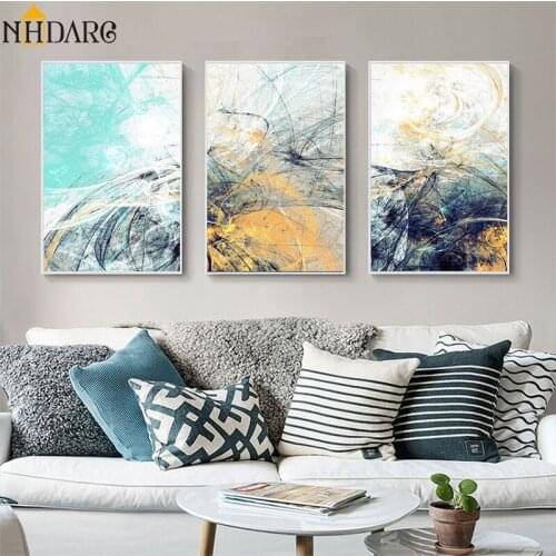 Modern Fashion Vogue Abstract Decoration Nordic Abstract Canvas Print Painting Art Wall Pictures for Living Room Home Decor