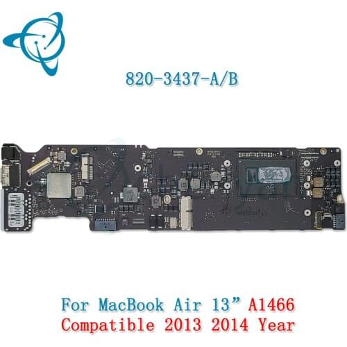 Shenyan 820-3437-B 2013-2014 A1466 Motherboard for Macbook Air 13.3" 1.7 GHZ 8 GB EMC 2632 MD760LL/B logic board