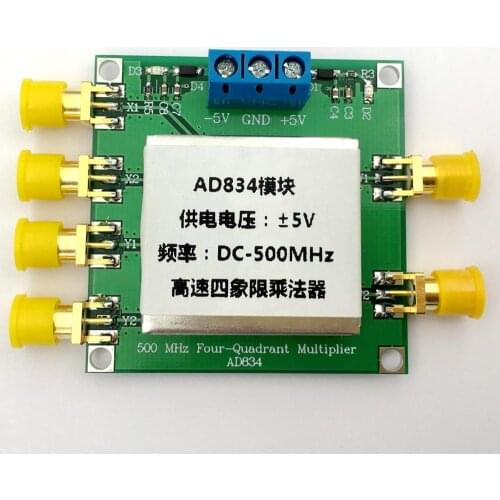 AD834 module DC-500MHZ differential / single ended precision multiplier mixer frequency converter