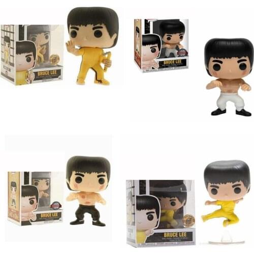 New Arrival Limited Edition Bruce Lee Vinyl Action Figure Collectible Model Limited Edition Toys For Children Christmas Gift