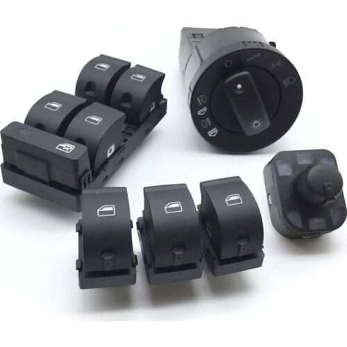 Power Window Headlight Mirror Control Switch For AUDI A4 S4 B6 8E0959851,8E0 941 531B,8E0 959 565A,8E0 959 855B,8E0 959 855