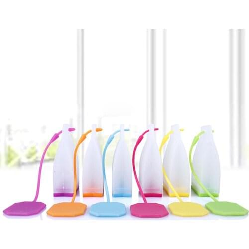 1pc Bag Style Silicone Tea Strainer Tea Infuser Teapot For Tea Spice Infuser Filter Diffuser Teaware Kitchen Accessories