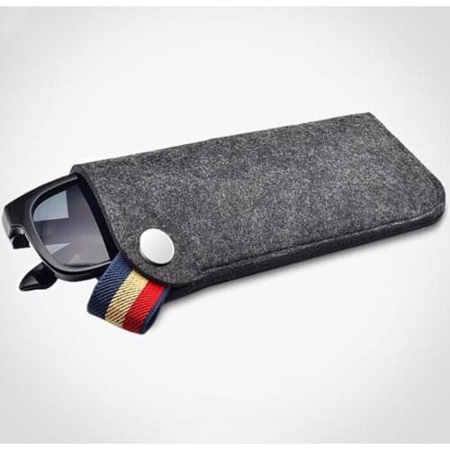 1PC High Quality Sunglasses Bag Unisex Glasses Case Soft Felt Cloth Pouch Eyewear Protector Glasses Accessories