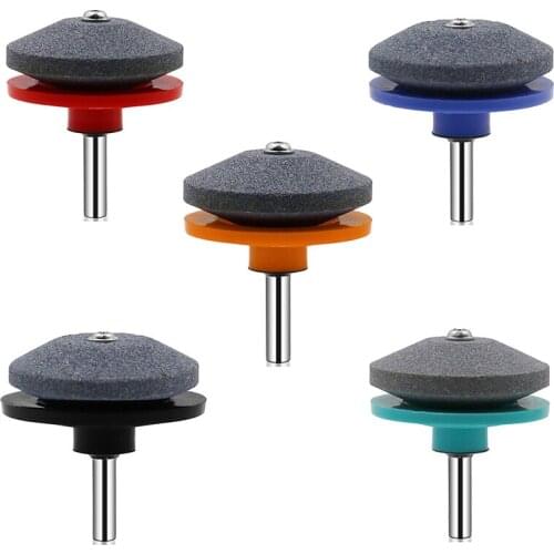 50MM New Faster Blade Sharpener Universal Grinding Rotary Drill Cuts Lawn Mower Sharpener Lawnmower