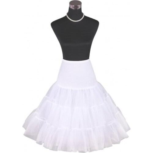 Free Shipping 26" 50s Retro Underskirt Swing Vintage Petticoat Fancy Net Skirt Rockabilly Tutu Many Colors