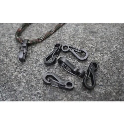 100pcs/lot Mini SF Carabiner Climbing Backpack Spring Clasps EDC Keychain Bottle Hooks free shipping