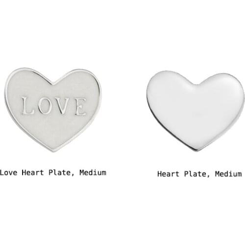 Fits Floating Locket Pendant Necklace Medium Heart Petites In 2pcs Free Shipping