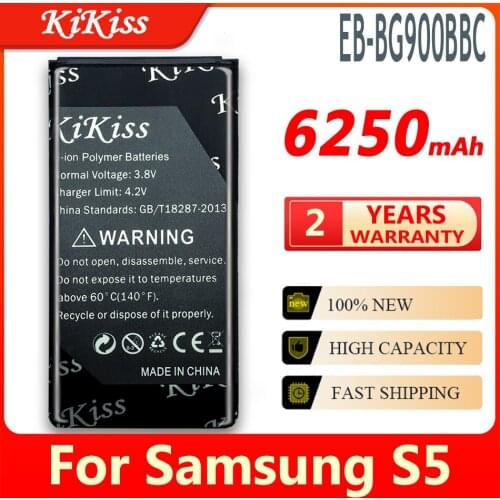 6250mAh Battery EB-BG900BBC For Samsung Galaxy S5 SIV G900M G9008V G900S G900F 9006V 9006W 9008W G9006V G9009D EB-BG900BBC /BBU
