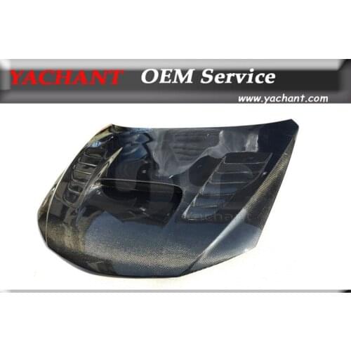 Car-Styling Auto Accessories Fiber Glass FRP Hood Bonnet Fit For 2008-2014 Impreza GRB GVB WRX STI CS Style Hood Bonnet