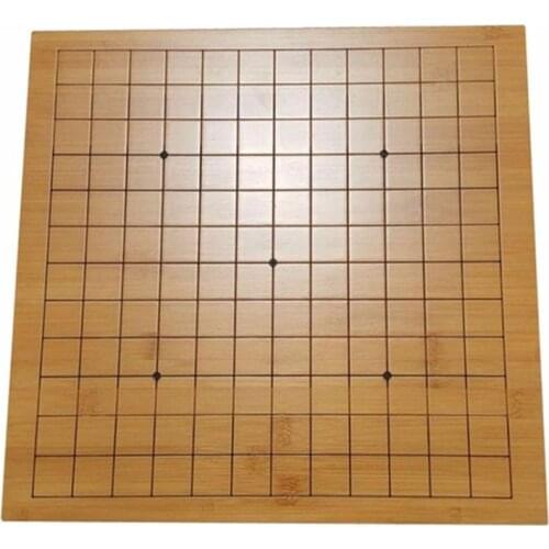 Bamboo board Go Chess 13 Road and 9 Road Chessboard 30*31.5*2cm Old Game of Go Weiqi International Checkers GB11