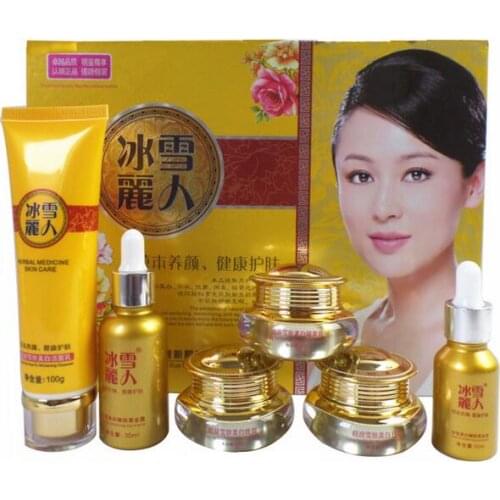 BINGXUELIREN LIANGYANXUE HERBAL MEDCINE SKIN CARE TENDER WHITENING MAGIC CREAM SET FRECKLE SPECKLE MOISTURIZING cream