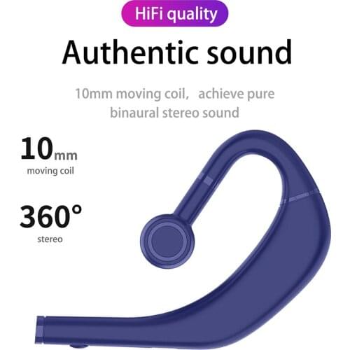 Bluetooth-compatible 5.0 Headphones Stereo Music Wireless IPX5 Waterproof Earphones Gaming Headsets Noise Cancelling Earphones