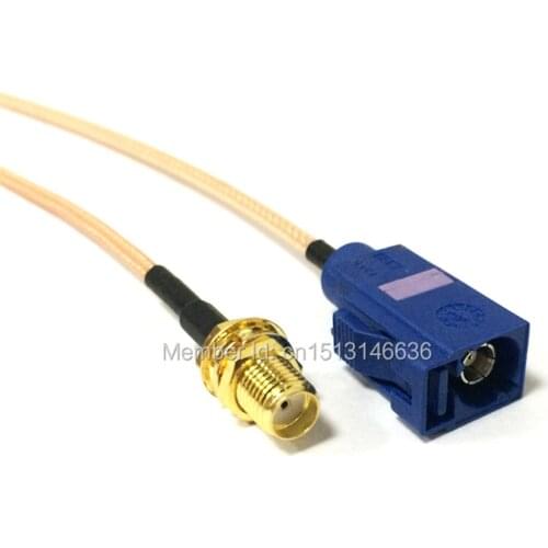 Wireless Router Cable SMA Female Jack To FAKRA RG316 Wholesale Fast Ship 15CM 6inch Pigtail