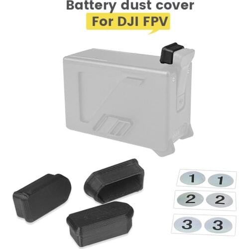 Battery Cover DJI FPV Combo Battery Water-proof Dust-proof Cover for DJI FPV Drone Accessories RCSTQ