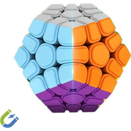 MoYu Meilong Magnetic Magic Cube Megaminx Magic Cubing Classroom Speed Puzzle Dodecahedron Professional MoYu neo cube strange