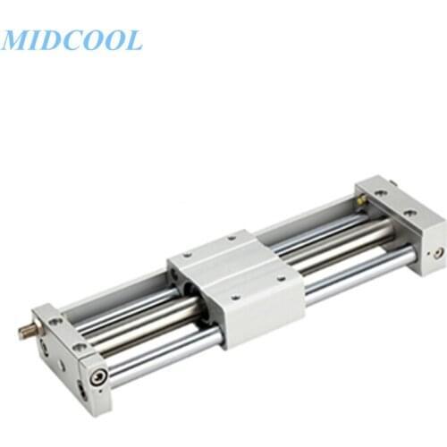Magnetically Coupled Rodless Cylinder Slider Type Slide Bearing CY1S CY1S40 Stroke 100 200 300 400 500 600 700 800 1000mm
