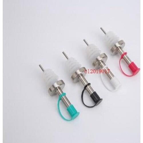 Wine bottle stopper with multi-function flavoring. Wine stopper with stainless steel spout