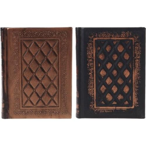 Retro Vintage Journal Diary Notebook Leather Blank Hard Cover Sketchbook Paper Stationery Travel Gift J78A