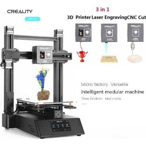CNC Router 3 in 1 Ender Wood Router 3D Printer Cutting Machine Laser Engraver 500mw Cutter CP-01 FDM Upgraded 3D Printing Laser