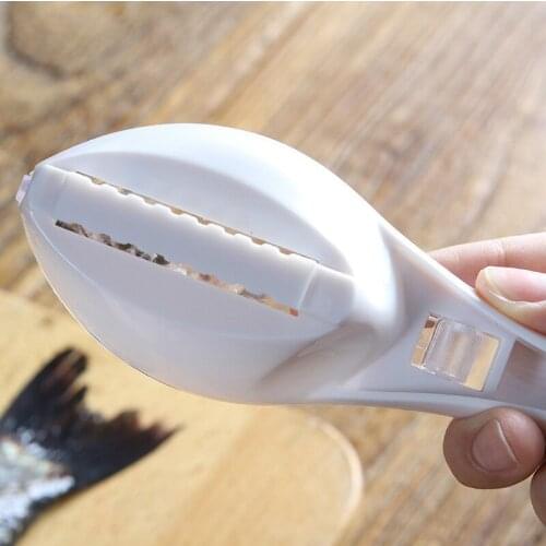 Fish Scales Graters Scraper Fish Cleaning Tool Scraping Device Fish knife Cleaning Peeler Scaler Scraper kitchenware peeler