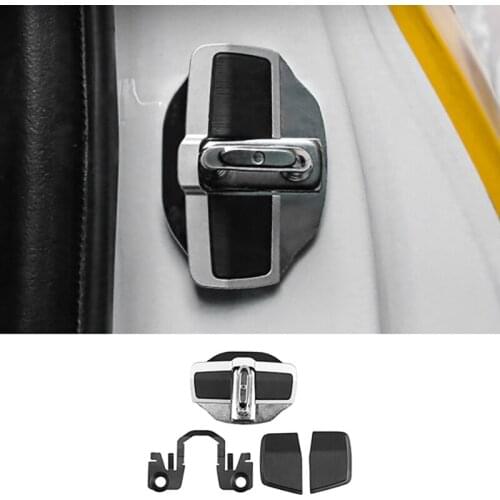 TRD Door Stabilizer Door Lock Protector Latches Stopper Covers for Toyota Land Cruiser LC200 Alphard Vellfire