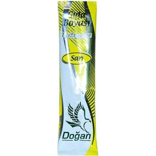 Cake Şerbet Slime Food Dye Yellow Powder 9 G Package