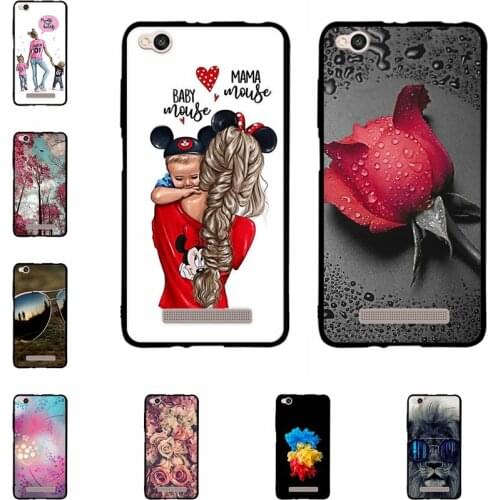 Ultra Thin Case For Redmi 4A Case Cover Silicon Painting Cartoon Cute Funda Coque Capa Back Cover for Xiaomi Redmi 4A Phone Case
