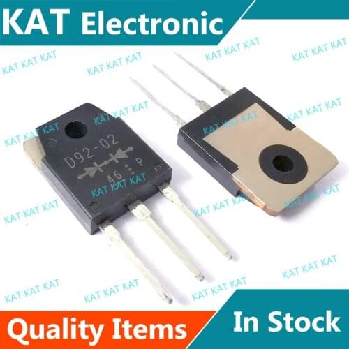 5PCS/Lot ESAD92-02 D92-02 TO-3P 20A 200V LOW LOSS SUPER HIGH SPEED RECTIFIER