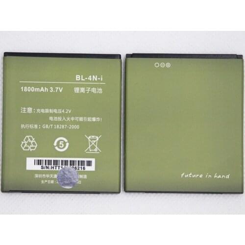 10pcs/lot 1800mah Phone battery BL-4N-i For INNOS DNS S4503Q S4503 I6 I6C innos Small Dragonfly BL 4N i replacement batteries