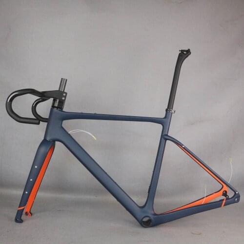 2022 custom paint all inner cable disc gravel frame Gravel Bike Frame GR044 , Bicycle GRAVEL frame factory deirect sale