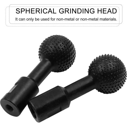 40MM Carbide Rotary Burr Spherical Grinding Head Power Engraving Angle Grinder For Wood Carving,Polishing,Engraving 10mm/14mm