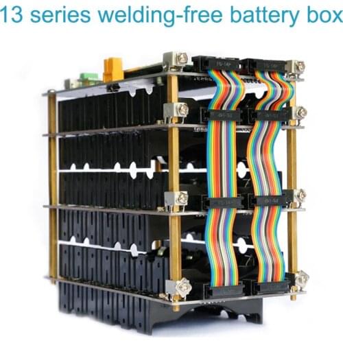 48V High Power 13 Series With Protection Board Mobile Charging Treasure 18650 Lithium Battery Welding-Free Battery Box