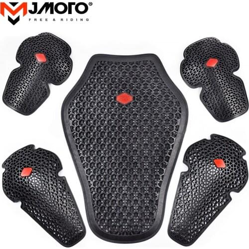 5pcs Motorcycle Riding Armor Jacket Pants Embedded Built-in Protection Pads PRO Armor CE Certification Motocross Protective Gear