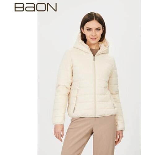 Женские куртки с капюшоном BAON China At AliExpress