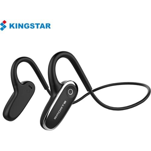 KINGSTAR Wireless Bone Conduction Headphones With Microphone Open Ear Bluetooth Headset Earbuds G68 Running Sport Earphones