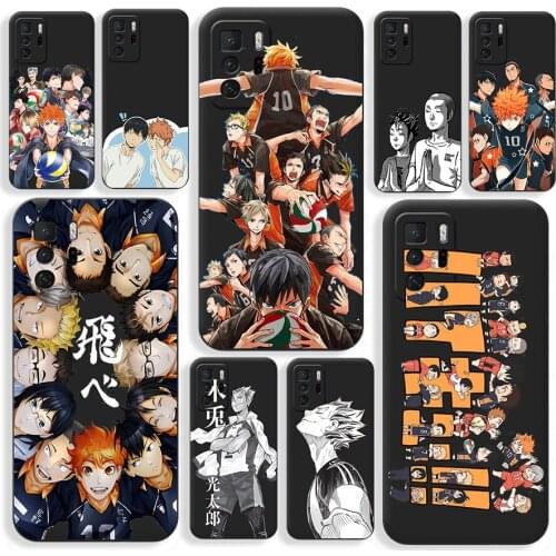 Anime Hinata Haikyuu Phone Case for Xiaomi Redmi Note 10 Pro 9 9C 9A Note 9 Pro for POCO M3 Pro X3 Pro F3 Soft Back Covers